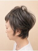大人上品ショートレイヤー