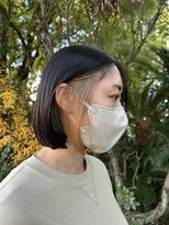 ユウヘアー 尾張旭店(U Hair) 内巻きボブ×イヤリングカラー