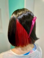 マティーナ ヘアー 池袋(Matina hair)&nbsp;【ブラック×レッドカラー】池袋美容室