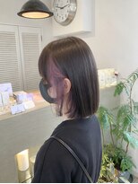 フレリス(FreRis)&nbsp;ラベンダーインナーカラー【守谷 美容室 ケアブリーチ】