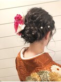 【Neolive & 渋谷店】袴に似合うヘアセット