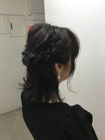パティオンツー(PATIONN2)&nbsp;☆アレンジナチュラルパーティハーフアップセットスタイリング☆