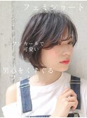 【DaVin中目黒】丸みショート　簡単スタイリング　小顔