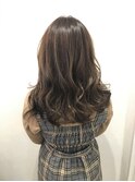 カーキグレージュハイライト