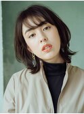 大人可愛いショートボブ