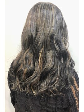 レセ 新松戸deux店(Laissez) コントラストハイライト×ロング【レセ新松戸DEUX店】