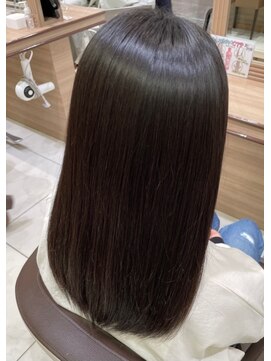 アッシュ 新小岩店(Ash) 【美髪】低ダメージ縮毛矯正【髪質改善ストレート】