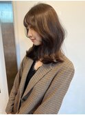 ダークココアブラウンカラー
