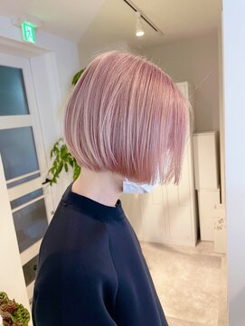 トゥ(to) 【ホワイトピンク】暖色系カラー,ミルクティアッシュ