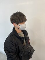 ヴァンクラウドコウベ(VENT CLOUD KOBE)&nbsp;20代30代40代ハンサムショートマッシュオリーブグレー