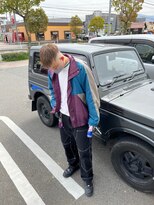 ウェルネス(Wellness)&nbsp;ツイストスパイラル.サイドパート.韓国マッシュ／クロップ