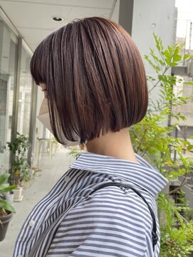 ビュートリアム 南青山(BEAUTRIUM) リアルオーダー ボブ ミニボブ 暖色カラー 20代30代40代