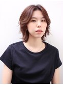 似合わせカット＆デザインカラーくびれヘアアースカラー0506