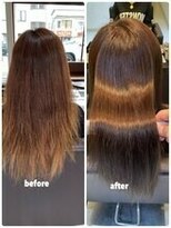 ビープライズ(Be PRIZE) ハイダメージ毛でもまとまりのある髪に変化