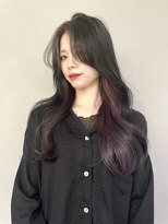 リタブランシェ(Lita branche) ワンホンヘア×インナーヴァイオレットカラー"