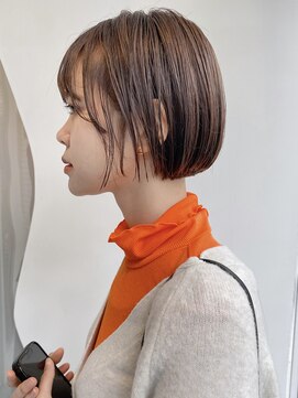 モリオ フロム ロンドン 大宮2号店(morio from London) 【なかじま ひびき】コンパクトなミニボブ