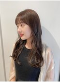 前髪 前髪カット 艶カラー 顔まわりカット 渋谷 髪質改善