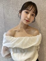 アース 三軒茶屋店(HAIR&MAKE EARTH) 三軒茶屋_レディース_ヘアアレンジ_ヘアセット_お団子_リボン