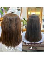 ビューティーサロンジェイ(Beauty Salon J) 自然な縮毛矯正に仕上げます。安城の美容室。美髪矯正・髪質改善