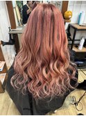 【おすすめ】ロングヘアー暖色カラー
