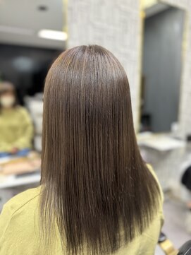 アローズ 久留米店(arose) 大人かわいいシースルーバングくせ毛風小顔カラー♪20代30代40代