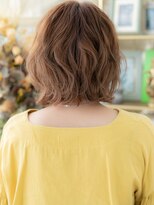 カバーヘアアンドスパ ブリス 浦和(COVER HAIR&SPA bliss)&nbsp;大人ハイライトカラー外国人風くびれボブTb3浦和20代30代40代