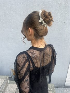 フラワー(Flower) お団子ヘア