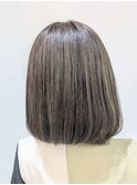 【中村のぞみ】ボブ×アッシュベージュ