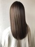 【艶】カット＋カラー＋oggiottoトリートメント（ライトコース8step）￥12100
