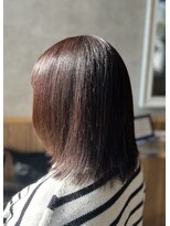 ニッケ ヘアーデザイン(nikke hair design)&nbsp;アッシュピンクテラカラー