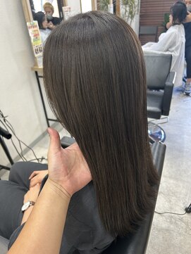 エルプラスヘアー 平尾店(L+hair) （30代）ナチュラルロング【トリートメントでくせ毛改善】