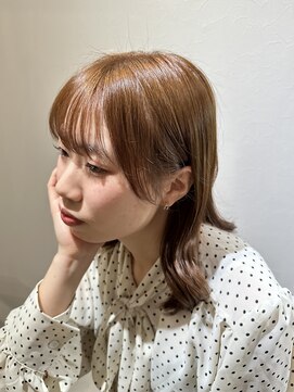 ソラ ストリートサロン(SORA.STREET SALON) 柔らかベージュカラー