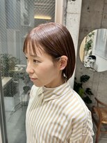 ほきもと美容室 切りっぱなしボブ
