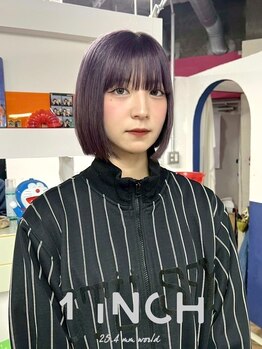 ワンインチ(1 inch)の写真/Design Color.”高いファッション性と続く、透明感を楽しむ。” 