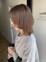 ディレクト(Direct)&nbsp;《Direct》レイヤーカットx柔らかいベージュ