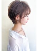 奈良/ショート/ショートボブ/髪質改善/白髪染め/白髪ぼかし