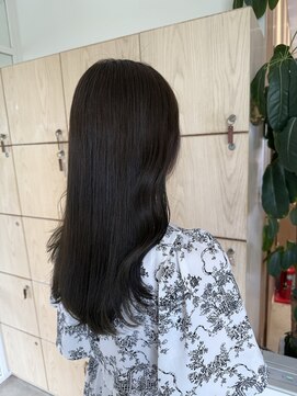 アドラーブル 万代店 (adorable) 20代30代髪質改善カラーラベンダーグレージュ透明感