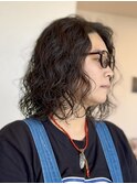 ジョニーデップ風パーマスタイル 【Rotohair】