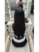 ウェーブ(WAVE)&nbsp;【黒染め】艶カラー/学割/黒髪/ブルーブラウン