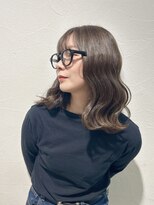 エスアンドケー 下通店(S&K)&nbsp;ミディアム/wave/仕込みハイライト