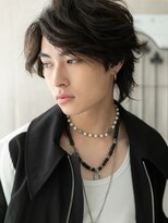 モッズヘア メン 仙台愛子駅前店(mod's hair men)&nbsp;20代30代かき上げワイルド伸ばしかけメンズショートa仙台愛子