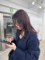 ディジョン 自由ヶ丘(Dijon)&nbsp;韓国顔まわりレイヤーカットグレージュオリーブベージュブラウン