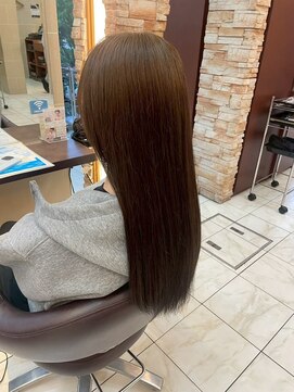 ルページ 千葉(lpage) 髪質改善/顔周りレイヤーカット/グレージュ[千葉/千葉駅]