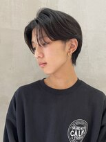 ロンド メリー 大宮(Lond merry) men's/メンズ/フェザーパーマ/黒染め/韓国/ニュアンスパーマ