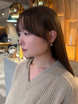 シェール(cher) 透明感/レイヤーカット/顔まわりカット【cher西宮北口：MAYA】