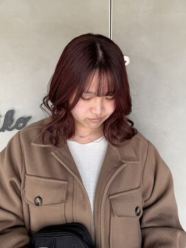 ニコ サガ(NIKO Saga) 佐賀/暖色カラー/ナチュラルカラー/ワインレッド/ボルドカラー