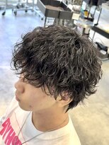 オーバル ジングウマエ(OVARL jingumae) 波巻きツイストスパイラルパーマラウンドマッシュ