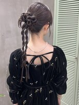 ウム(umu.)&nbsp;韓国セット/成人式セット/卒業式セット/カチモリヘア/韓国ヘア