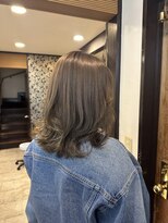 アンツ ヘアーアンドリゾート 辻堂本店(ANT'S Hair and Resort)&nbsp;イメチェン/ピンクベージュ/アンブレラカラー/前髪/辻堂