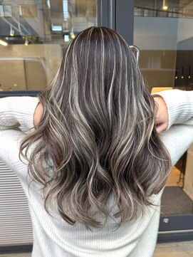 トゥイン 八王子(TWIN) ハイライトデザインカラーブリーチダブルカラー白髪ぼかし八王子